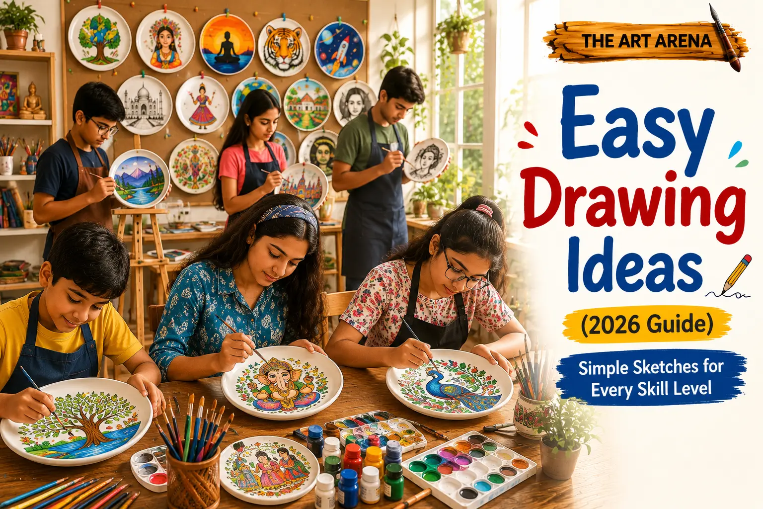 Easy Drawing Ideas (2026 Guide): Simple Sketches for Every Skill Level